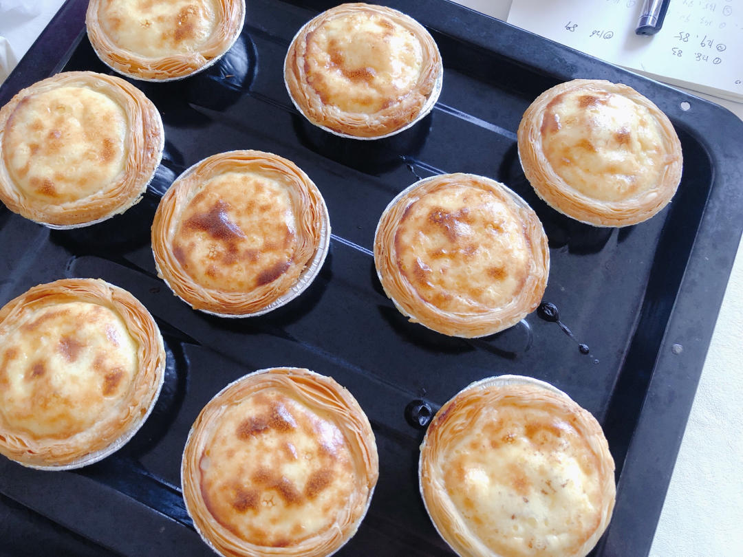 超嫩滑的葡式蛋挞(全蛋版)新手友好『秒杀KFC』