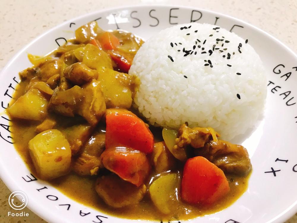 咖喱鸡肉饭