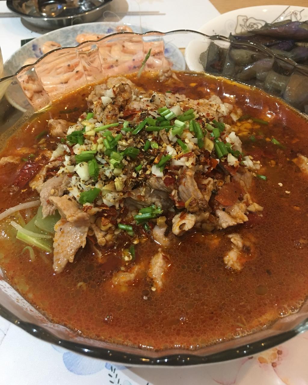 堂妈小厨——水煮肉片