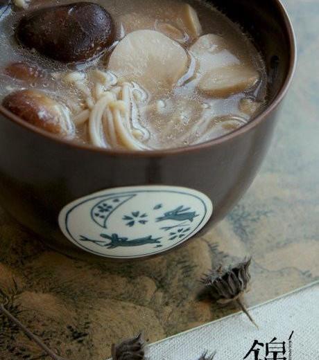 杂菇红茶汤的做法