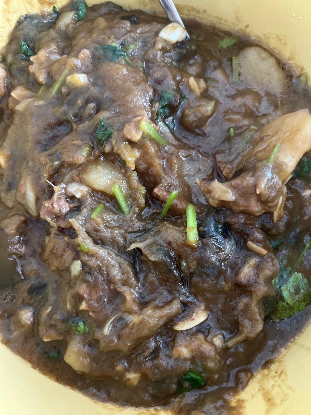 黯然销魂之 东北土豆炖茄子