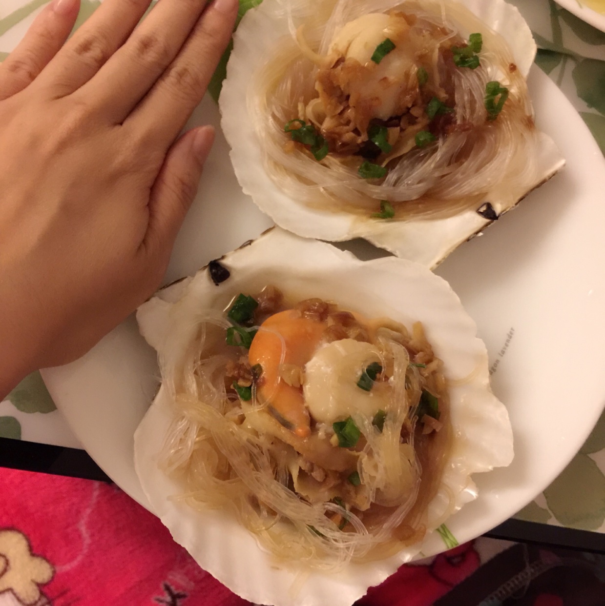 蒜蓉粉丝蒸扇贝