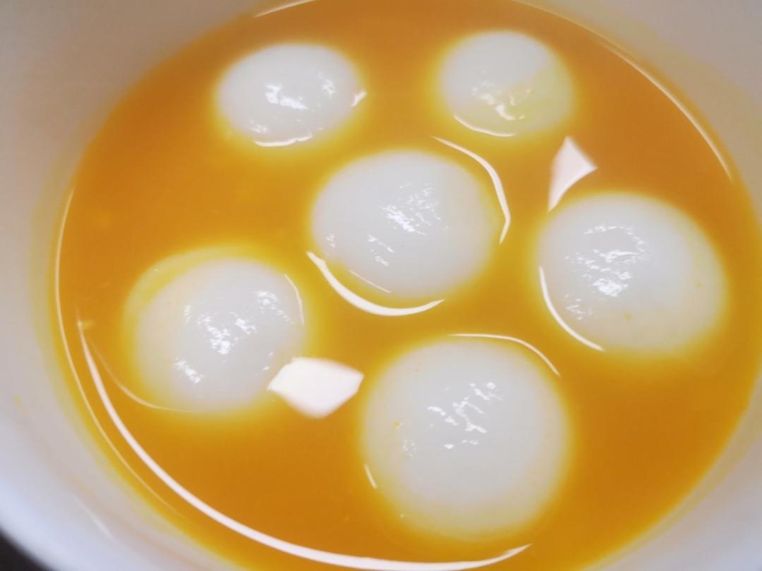 金汤玉丸---南瓜汤圆