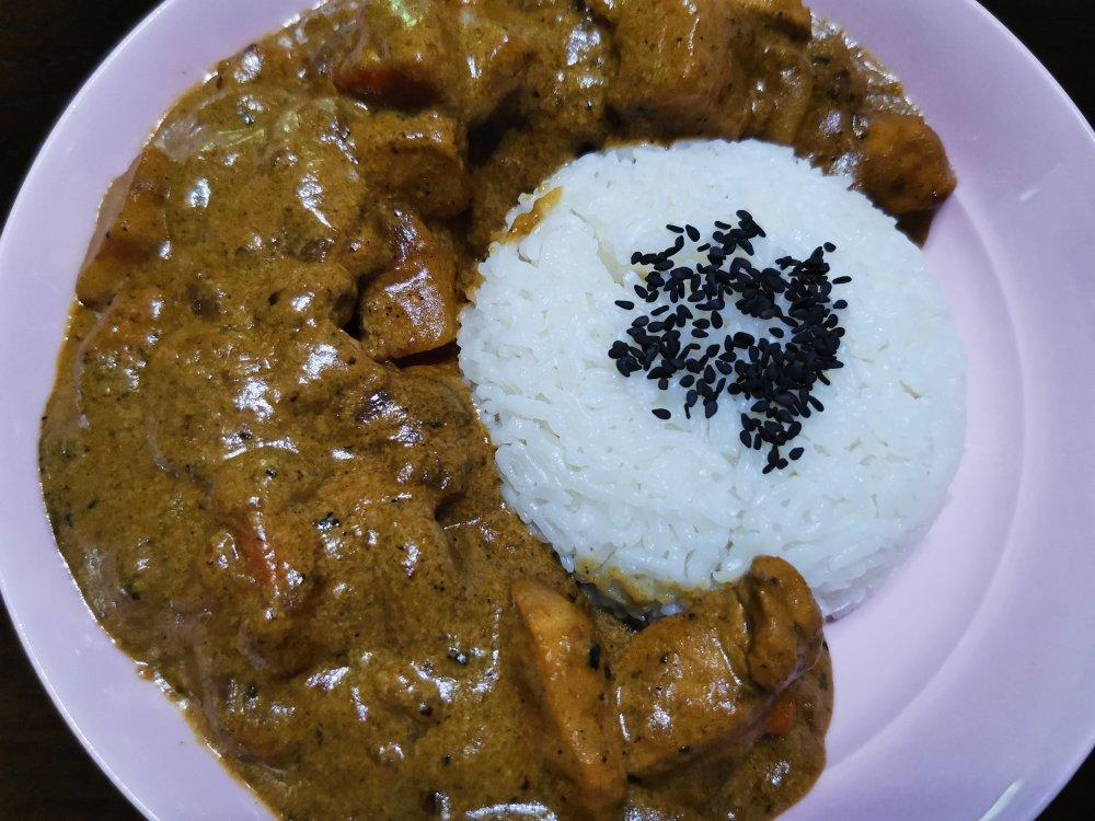 咖喱鸡饭