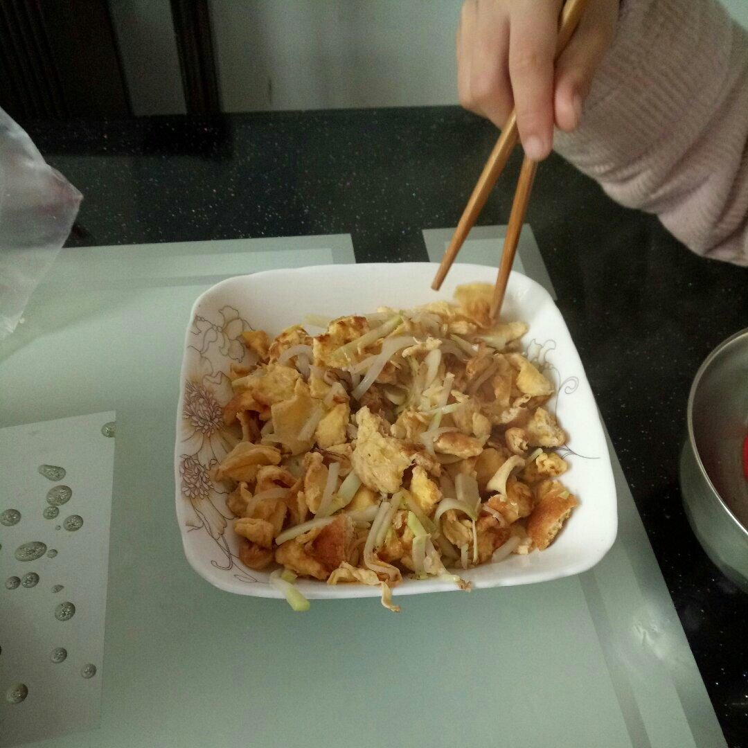 榨菜炒鸡蛋