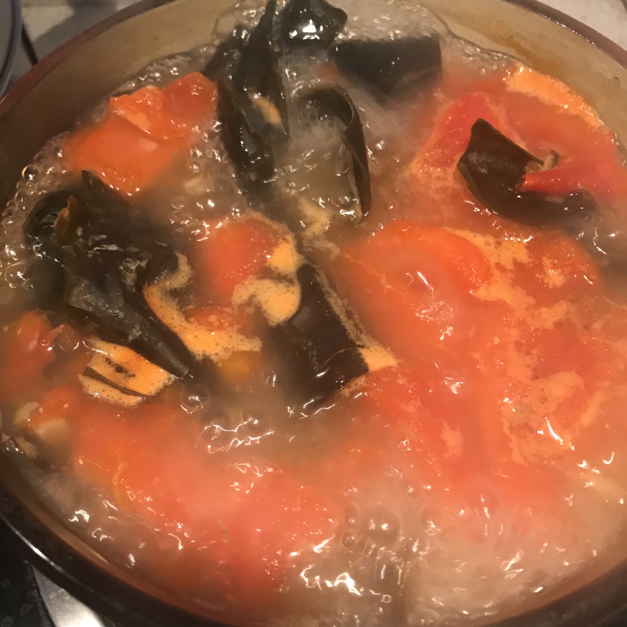 番茄冬瓜海带汤