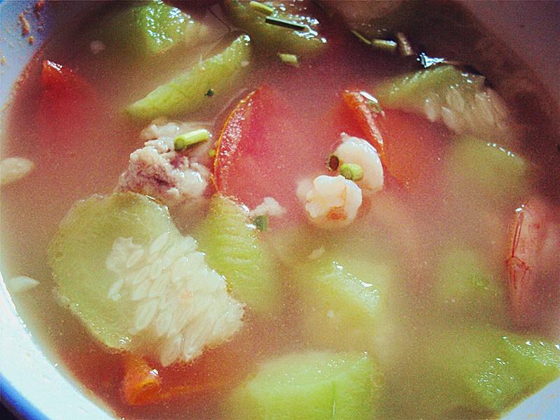 丝瓜鲜虾汤的做法