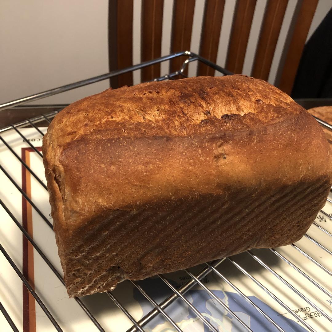 全麦肉桂葡萄干吐司