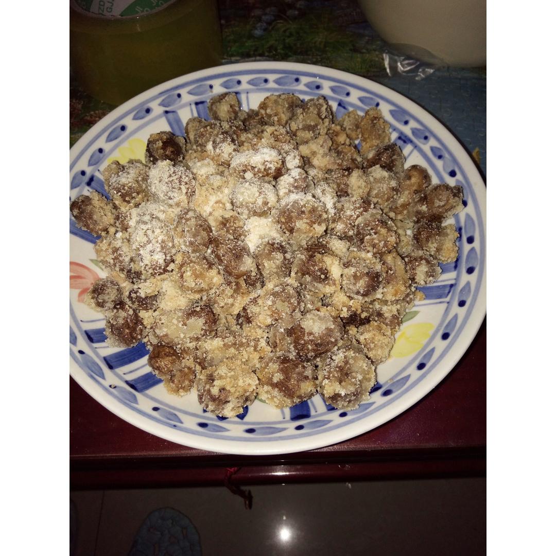 糖霜山药豆