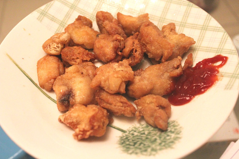 深夜食堂の 炸鸡块