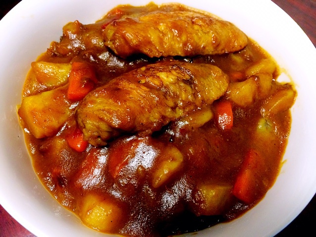 土豆咖喱鸡翅