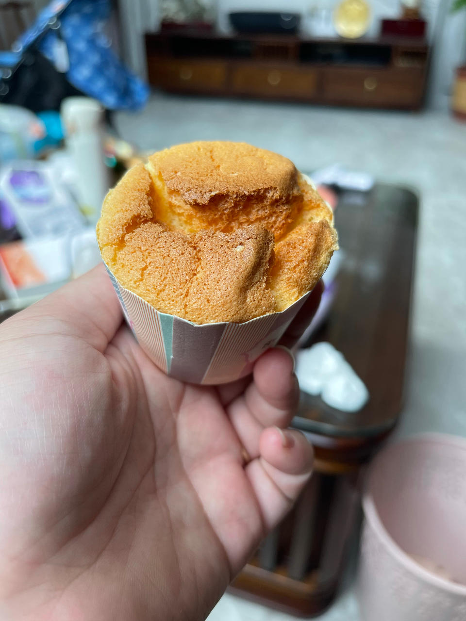 纸杯蛋糕 8寸戚风蛋糕的量
