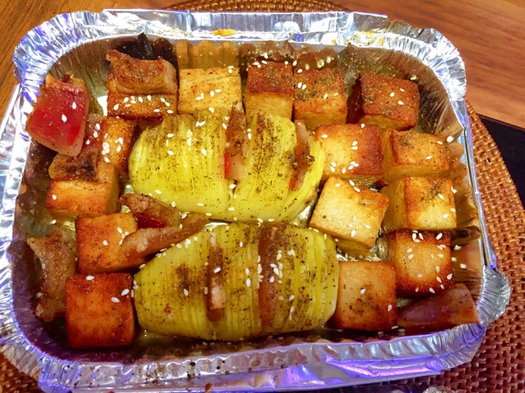 培根风琴烤土豆
