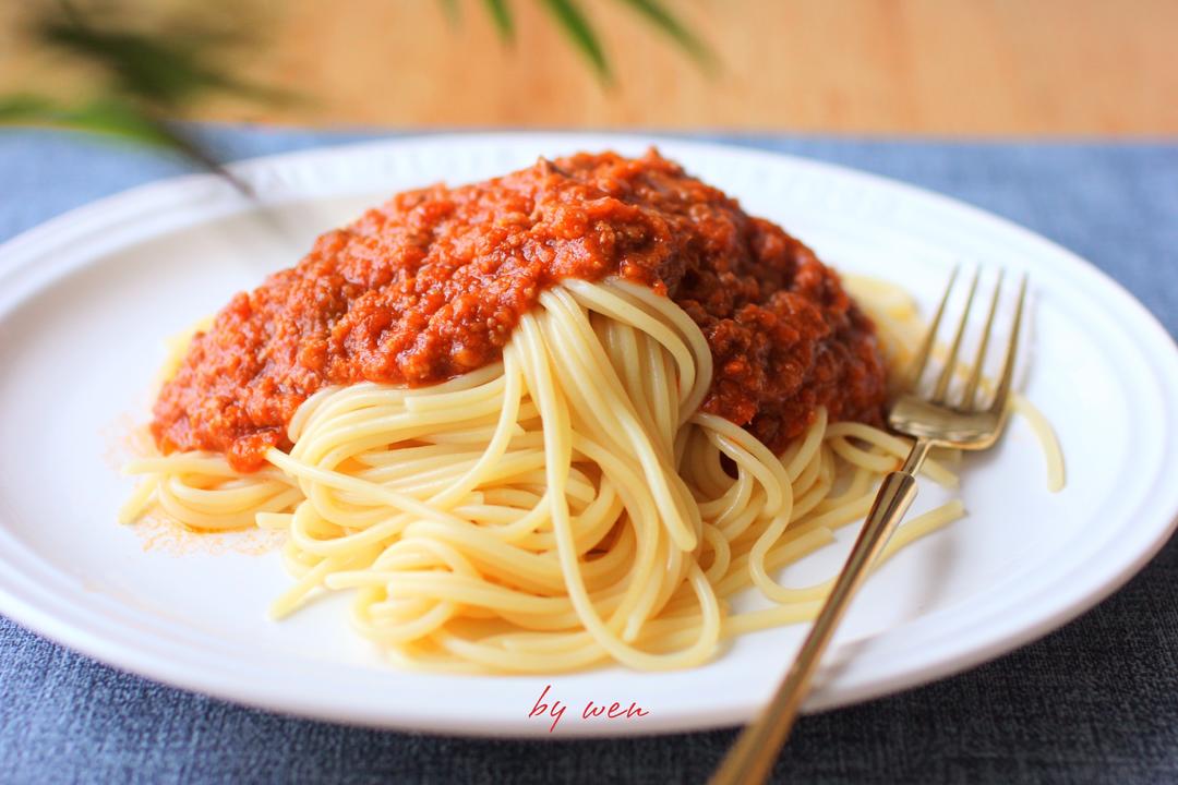 肉酱意面的做法