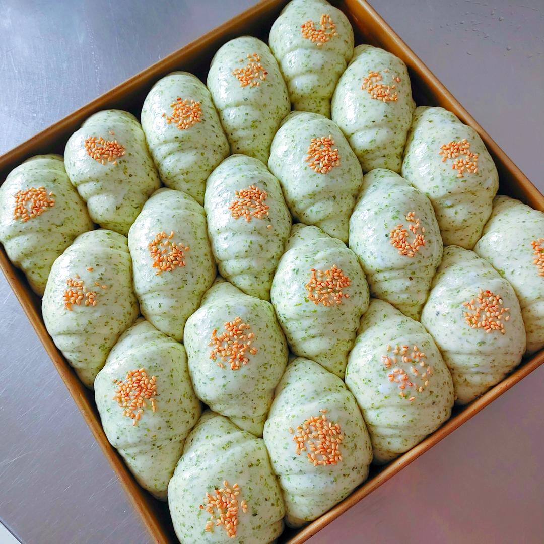 海苔面包卷（汤种法 柔软又拉丝）