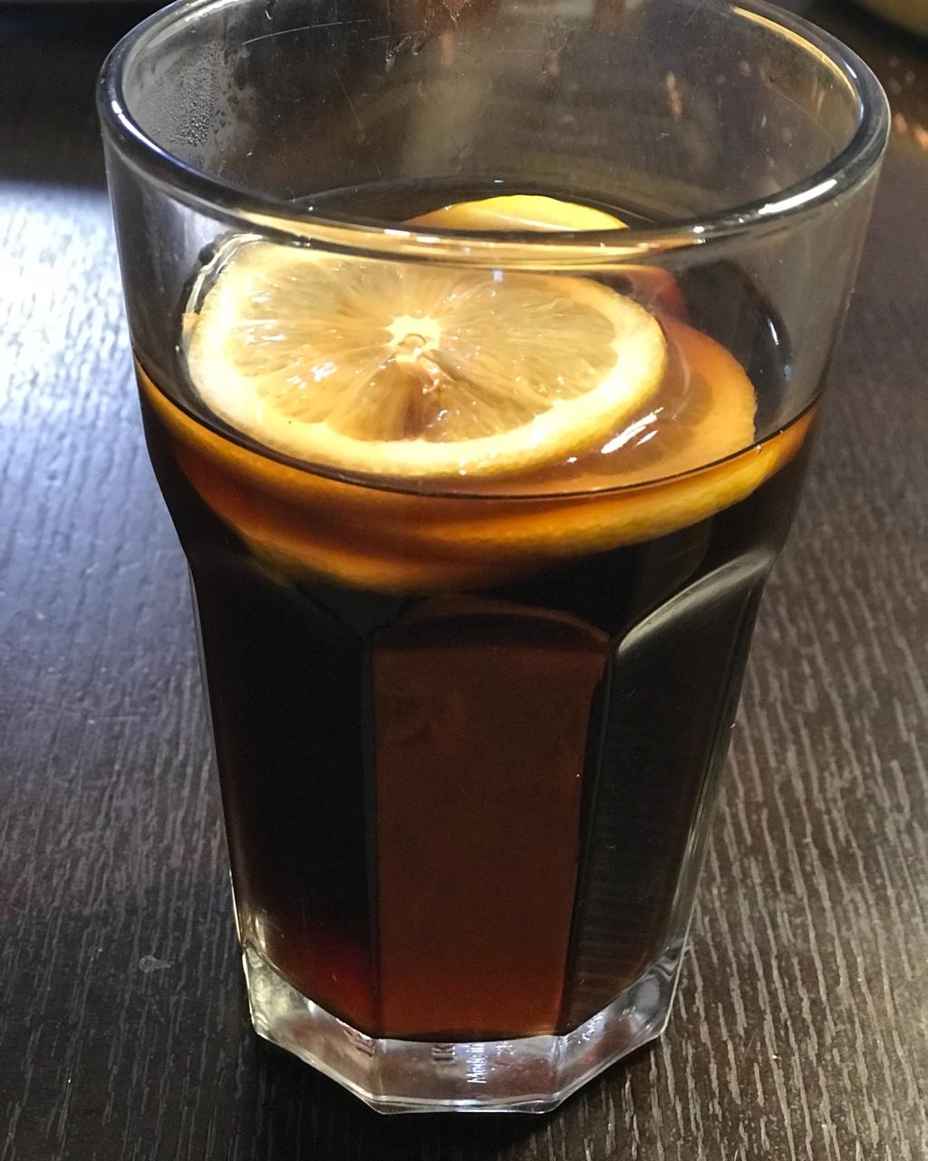 热柠檬可乐