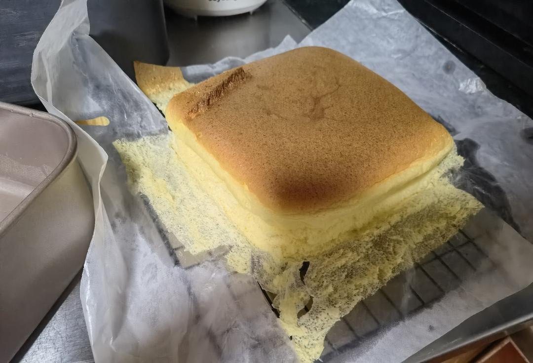 生酮蓬松日式海绵轻芝士——无面粉版（净碳水：1克浓郁细腻组织绵密）