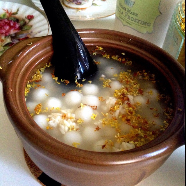 桂花酒酿圆子