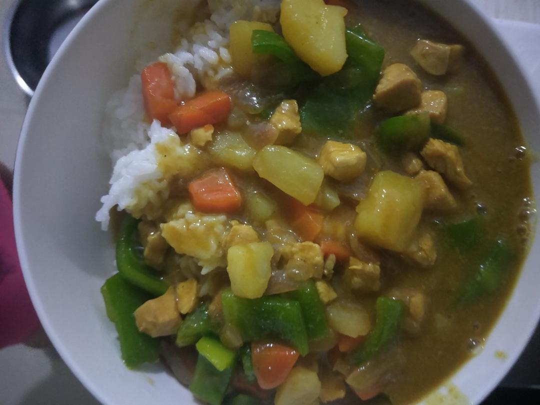 土豆咖喱鸡肉