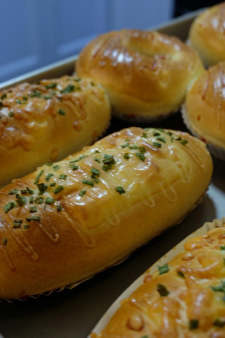 鲜奶油小餐包（一次发酵）