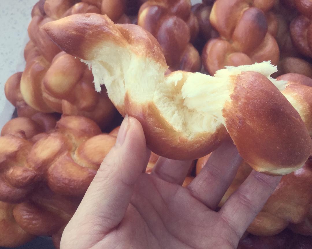 纯奶手撕吐司的做法 步骤1