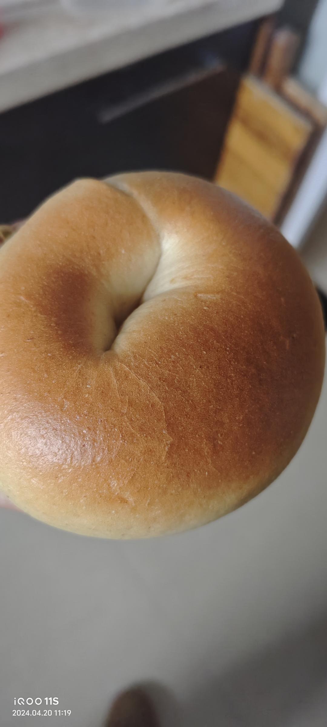 鸡纵菌脆肠全麦贝果🥯嘎嘎香｜别错过