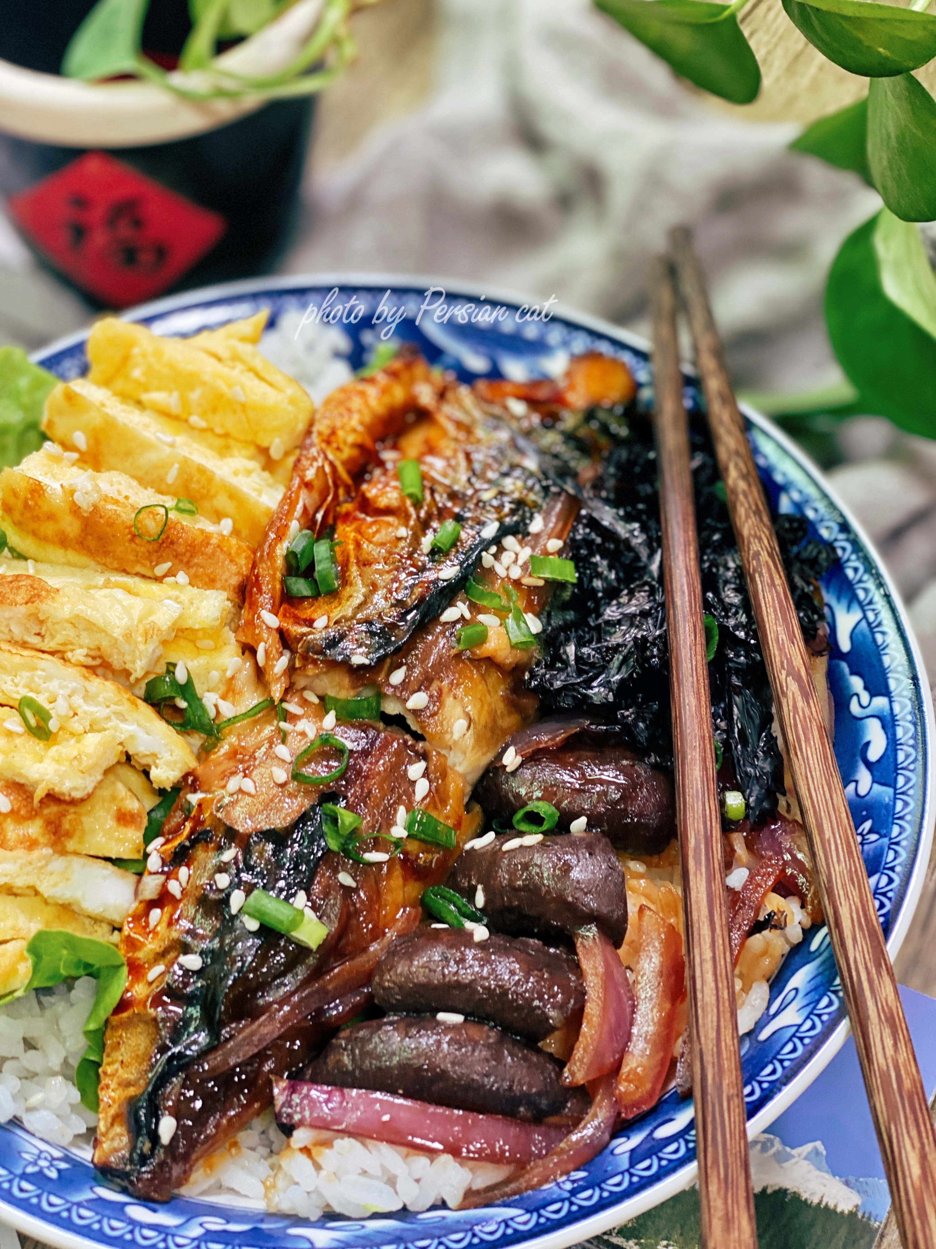 日式定食简餐-照烧青花鱼盖浇饭的做法 步骤13