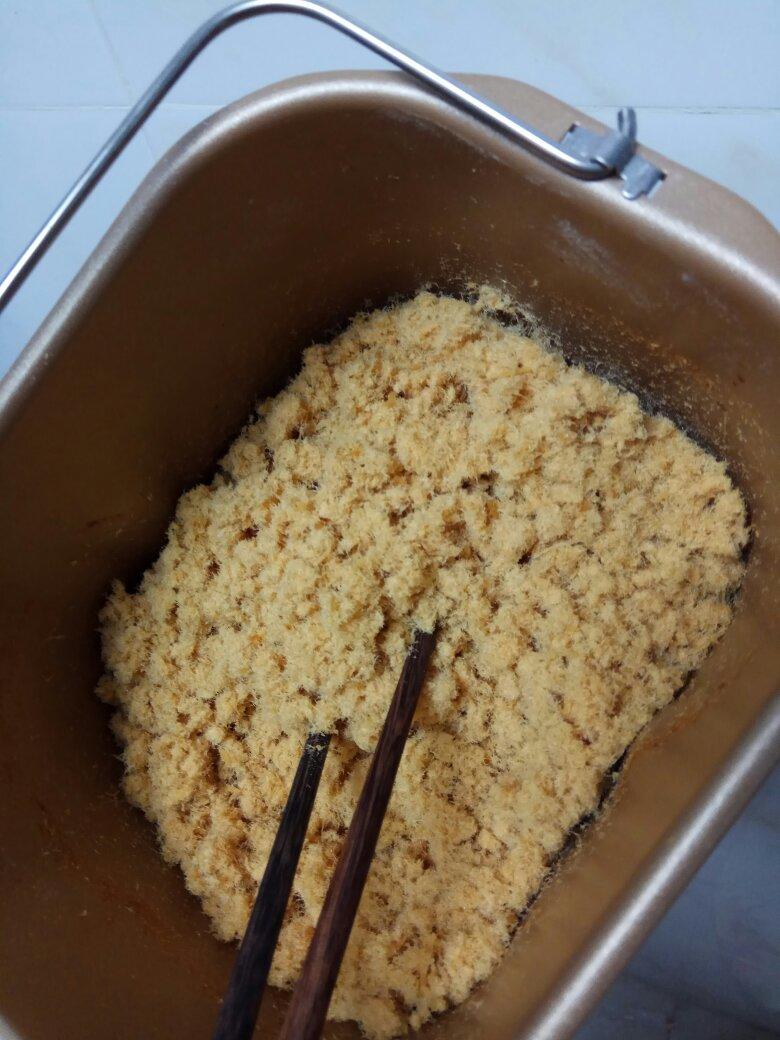 自制肉松(面包机版)