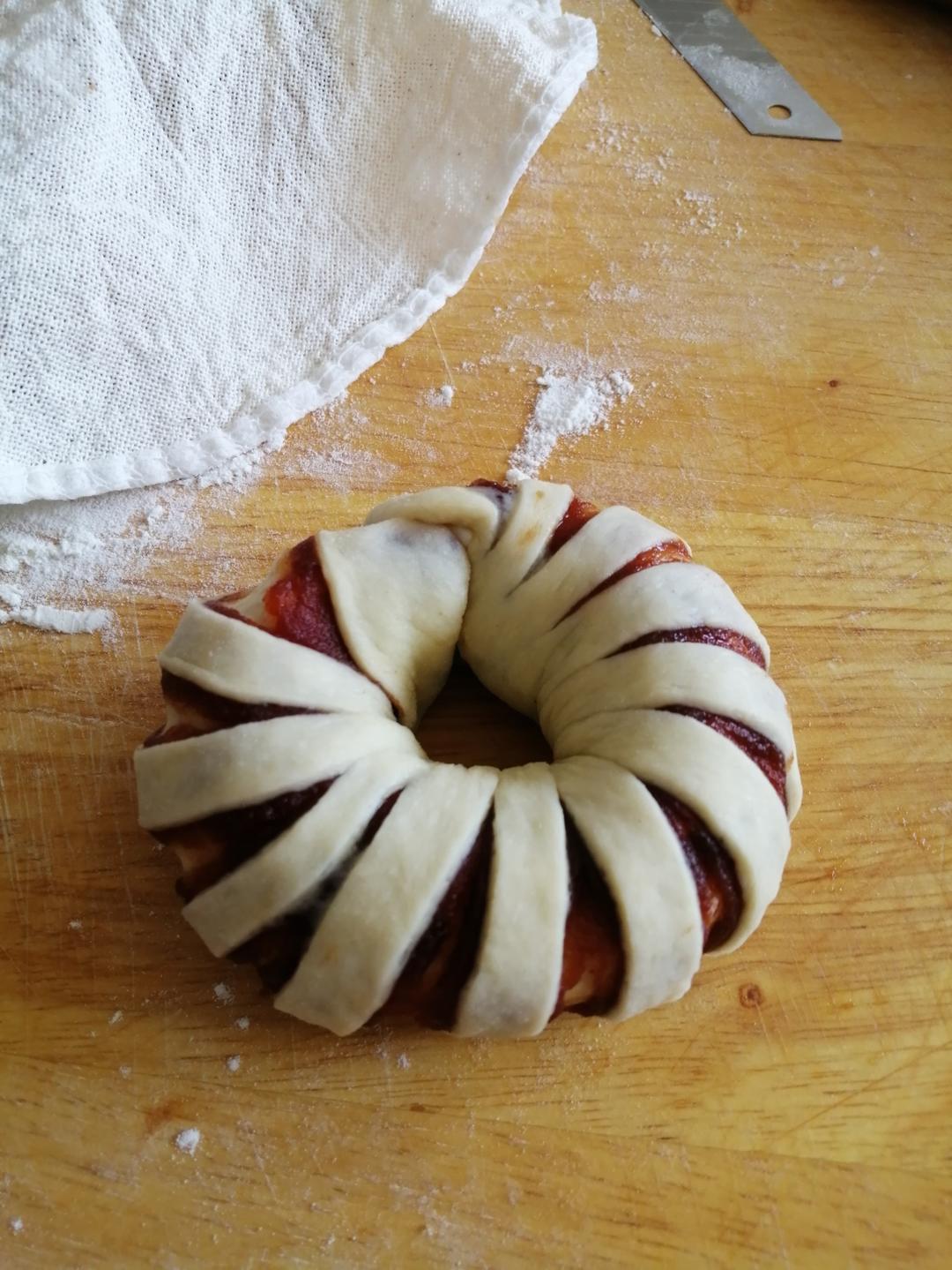 红豆沙面包