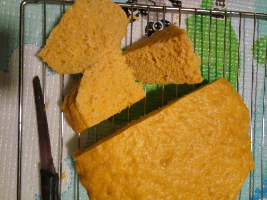 南瓜发糕（无水无油无糖配方）