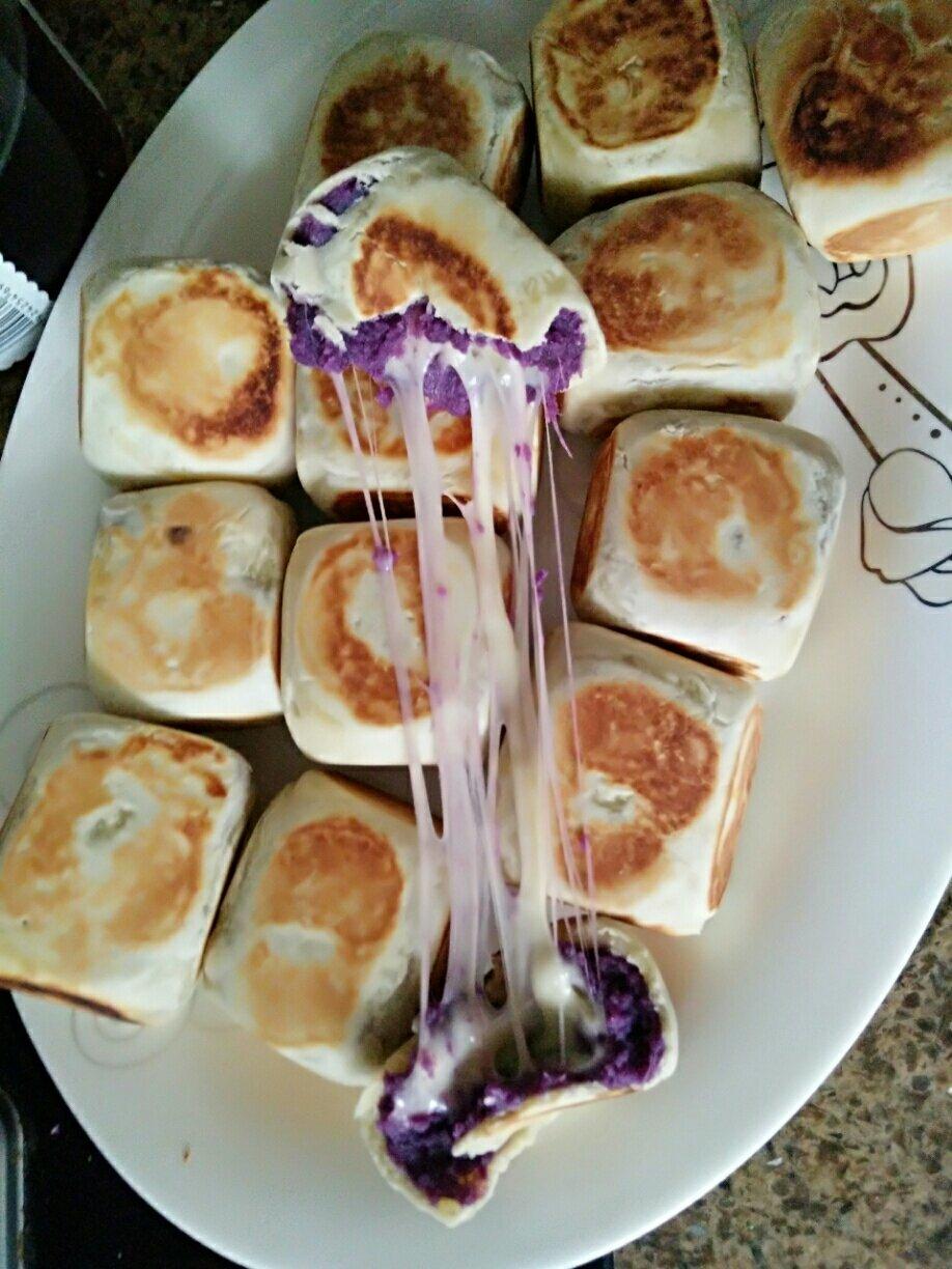 【爆浆紫薯仙豆糕】