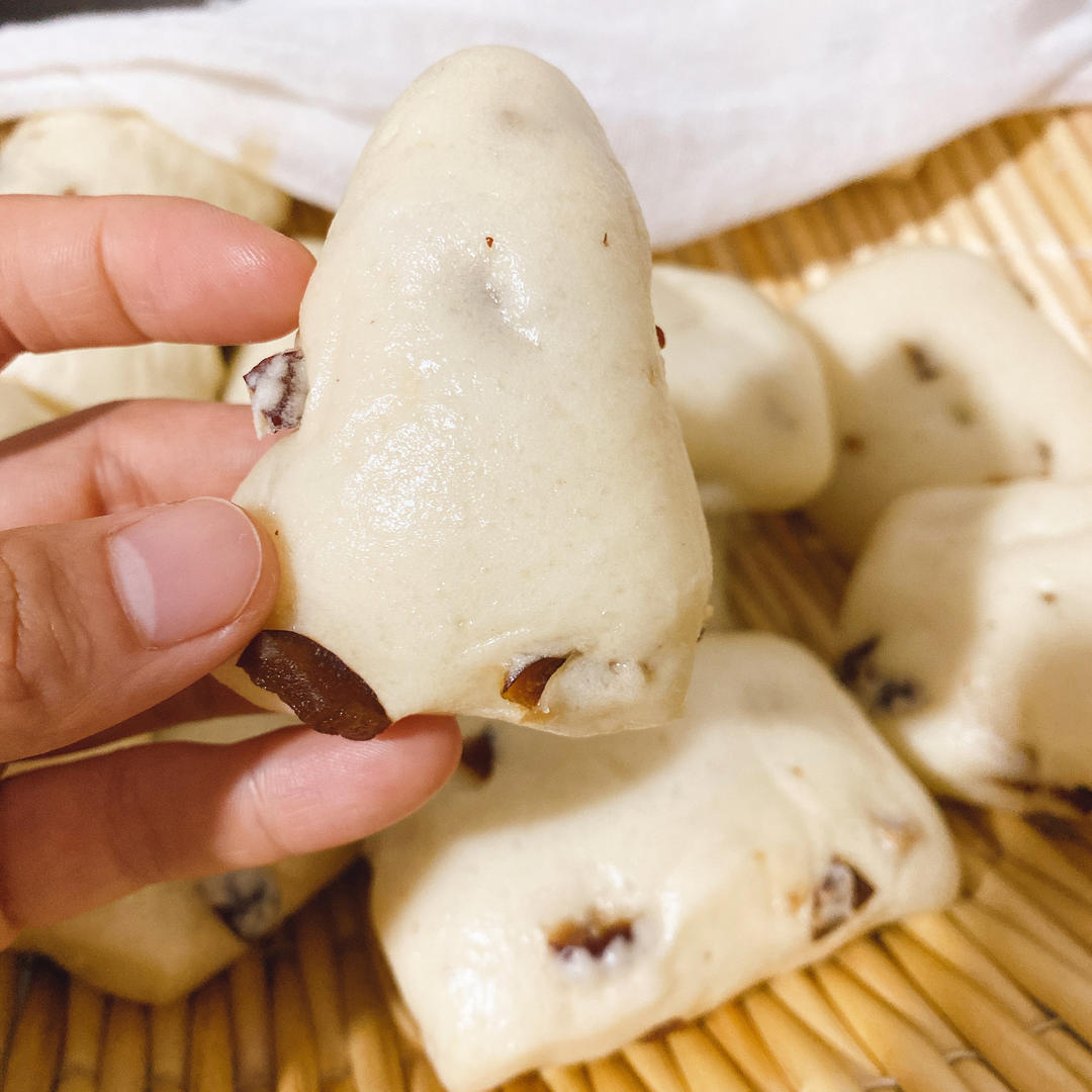 刀切枣馒头～超级简单又美味