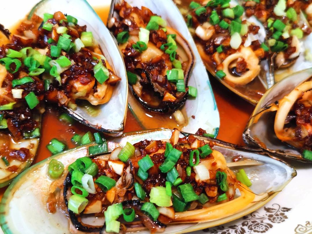 简单一次就成功的微波炉烤生蚝