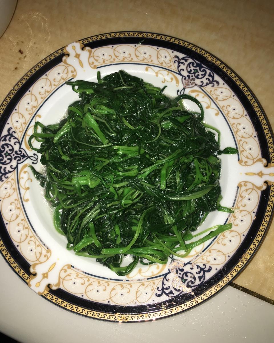 清炒有机红汉菜