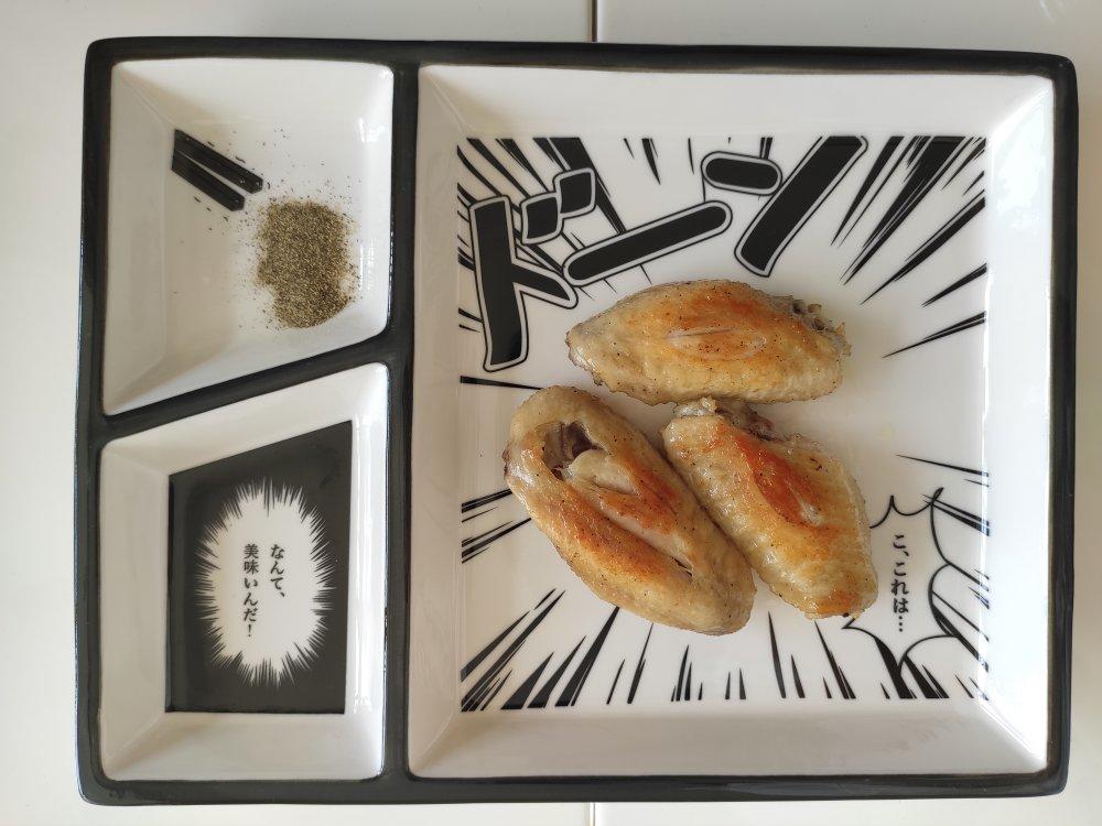 升级版超好吃蒜香盐煎鸡翅