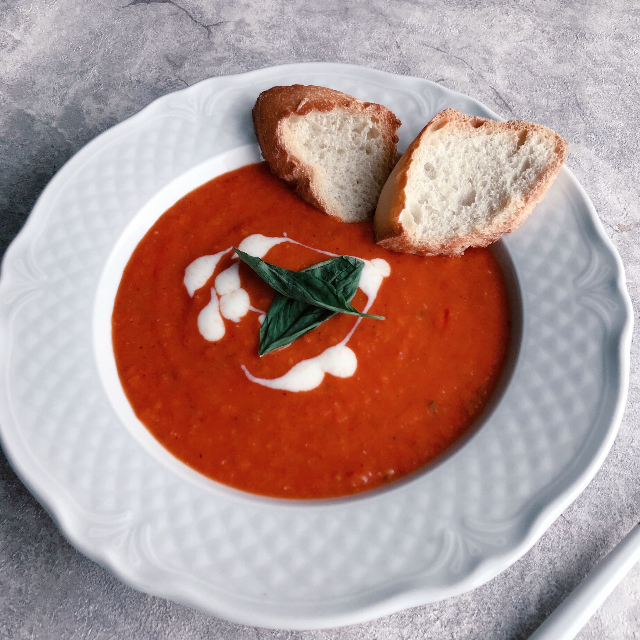奶油番茄浓汤的做法