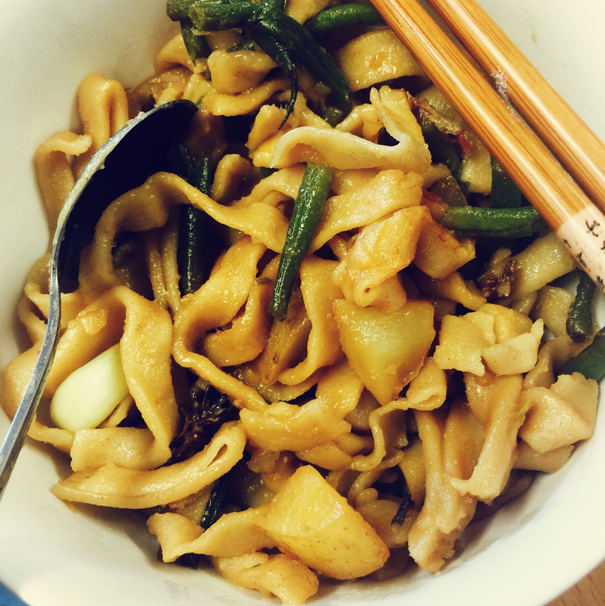 豆角焖面