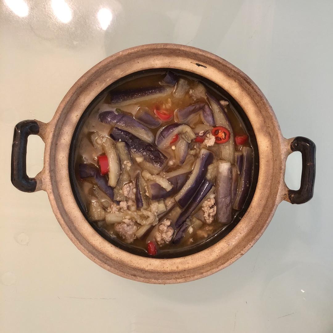 咸鱼茄子煲