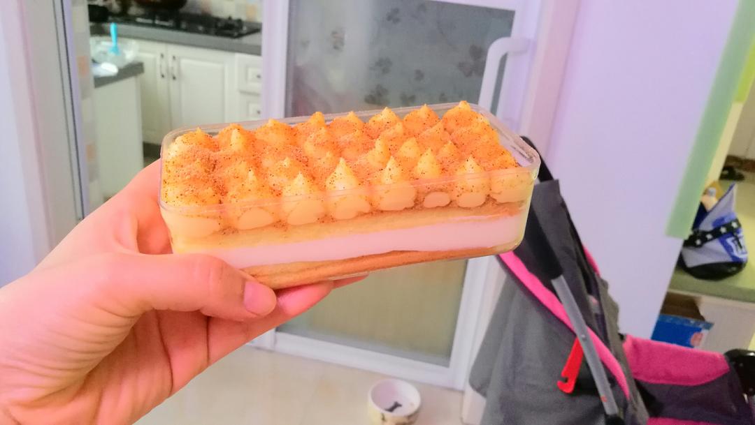 日式豆乳盒子蛋糕