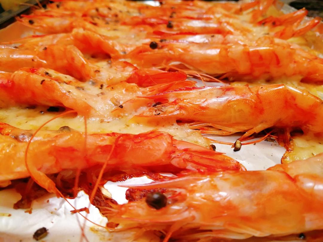 芝士沙拉酱焗大虾