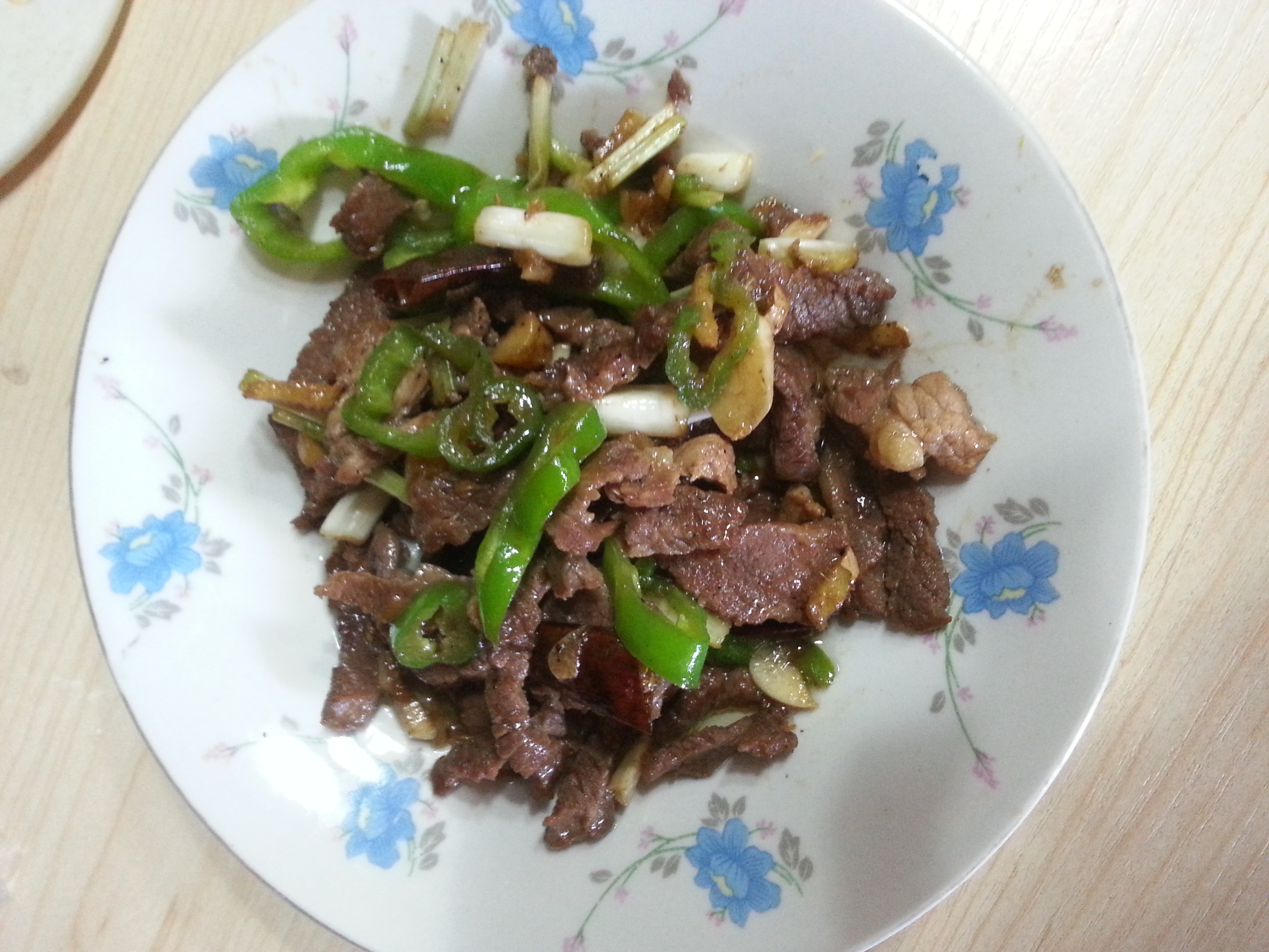 小炒牛肉