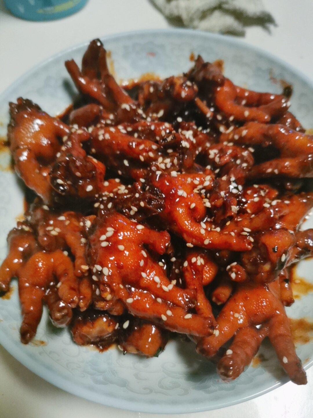 秘制鸡爪，追剧必备🙈