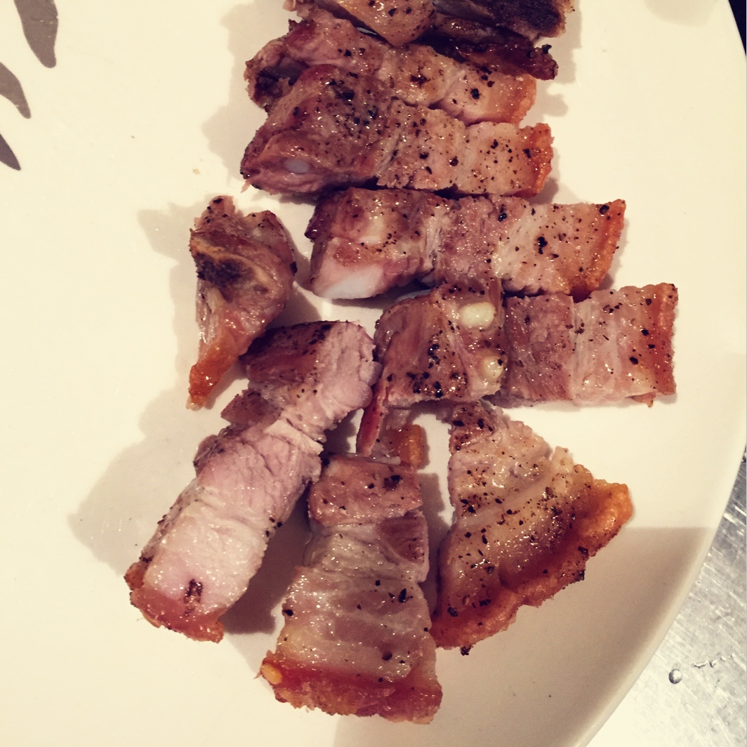 烤箱版脆皮盐烤五花肉 #烤箱