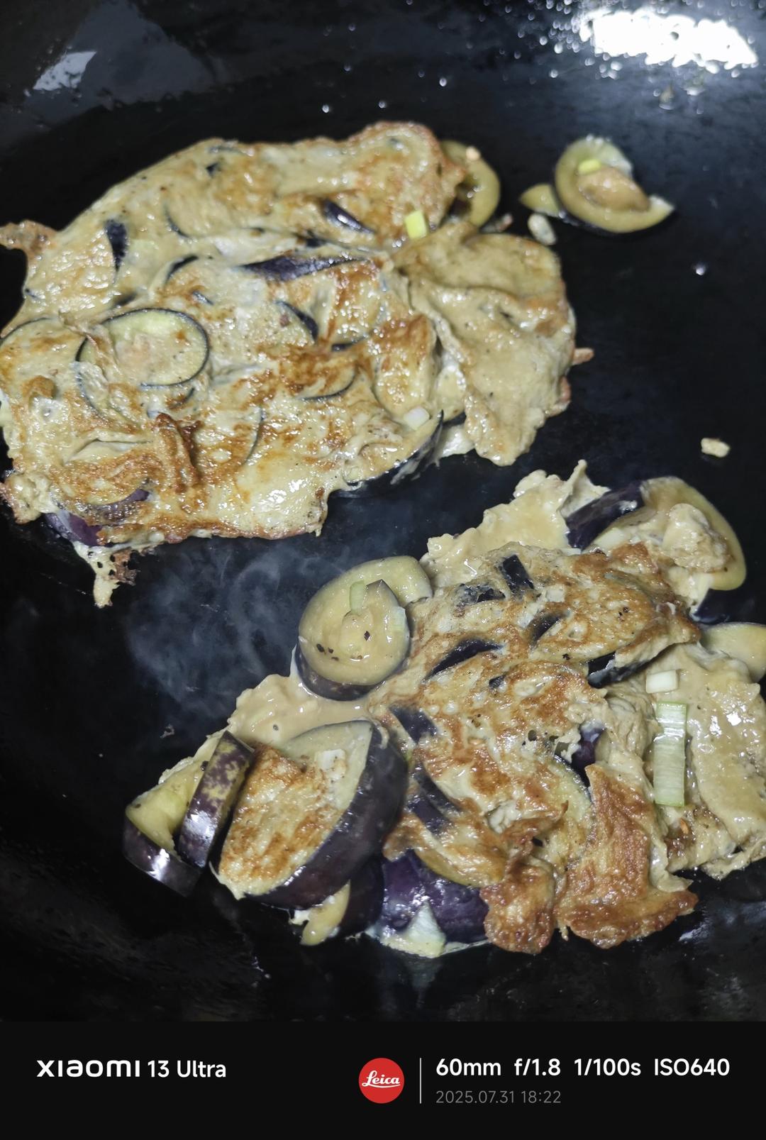 减脂餐---茄子鸡蛋饼，被惊艳到了！！