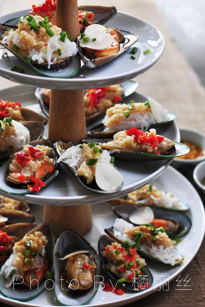 橘丽丝|三色青口（蒜蓉、鲜辣、葱油）