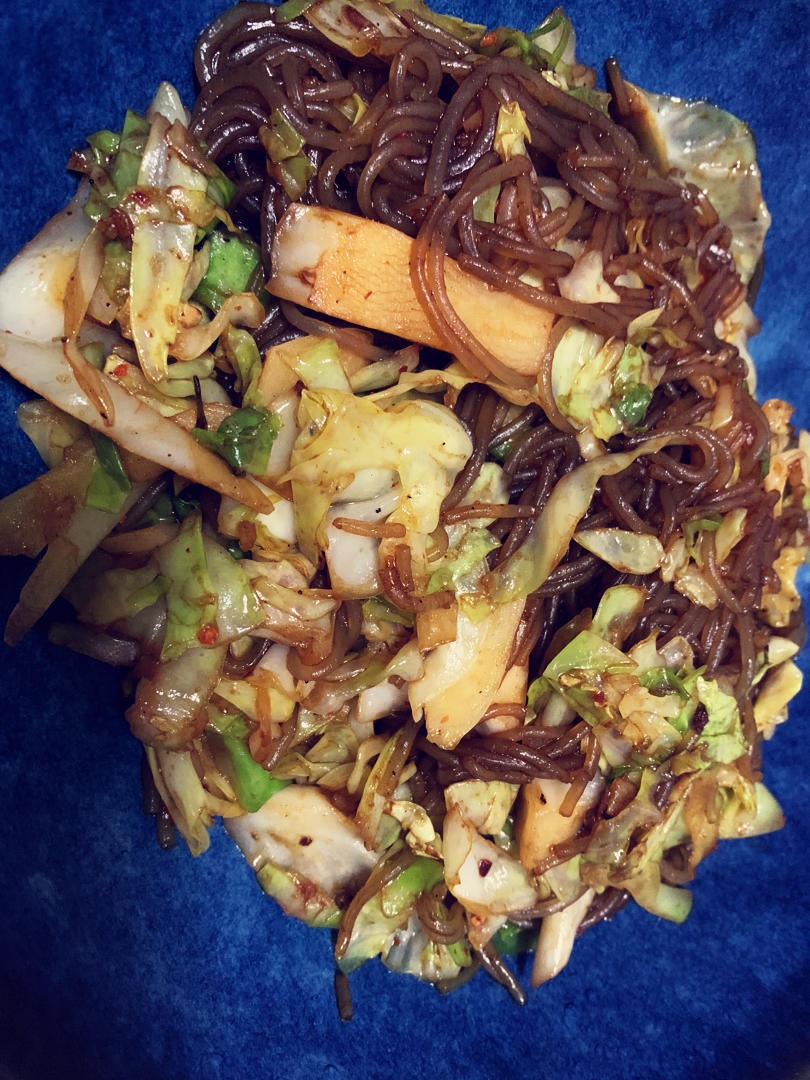 包菜粉丝（粉丝炒包菜）
