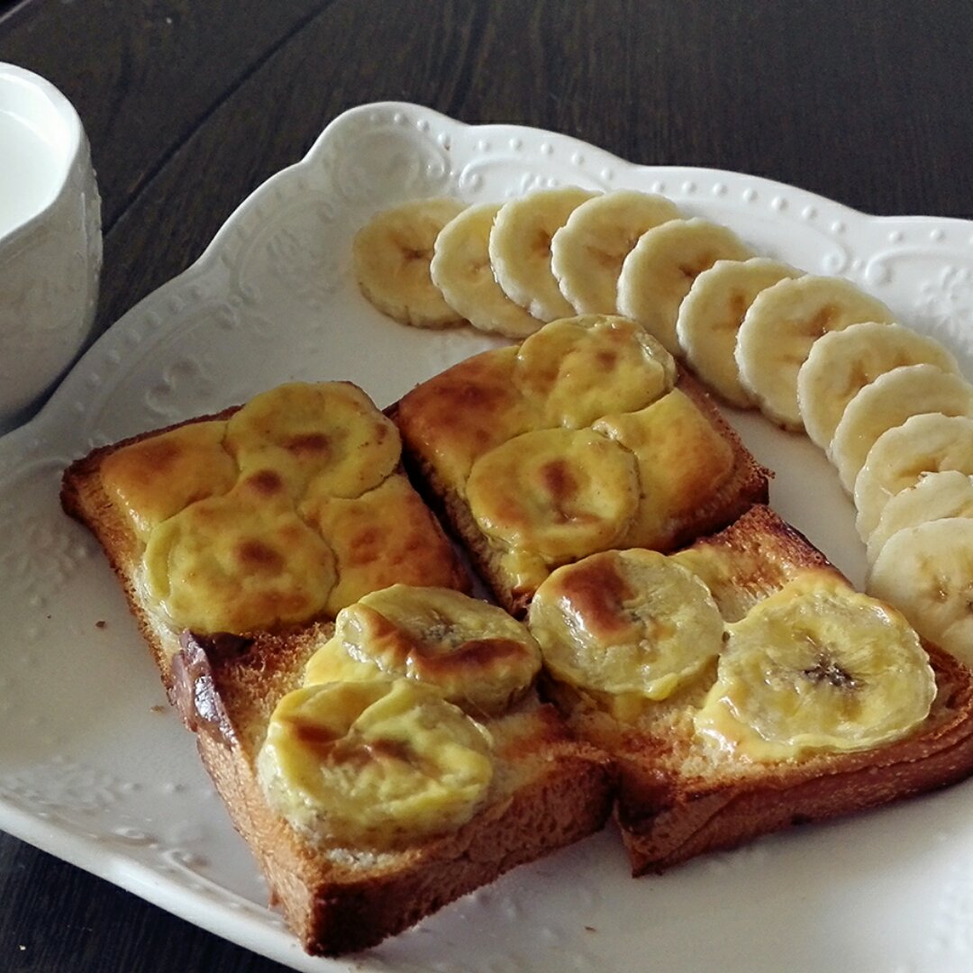 奶酪香蕉吐司