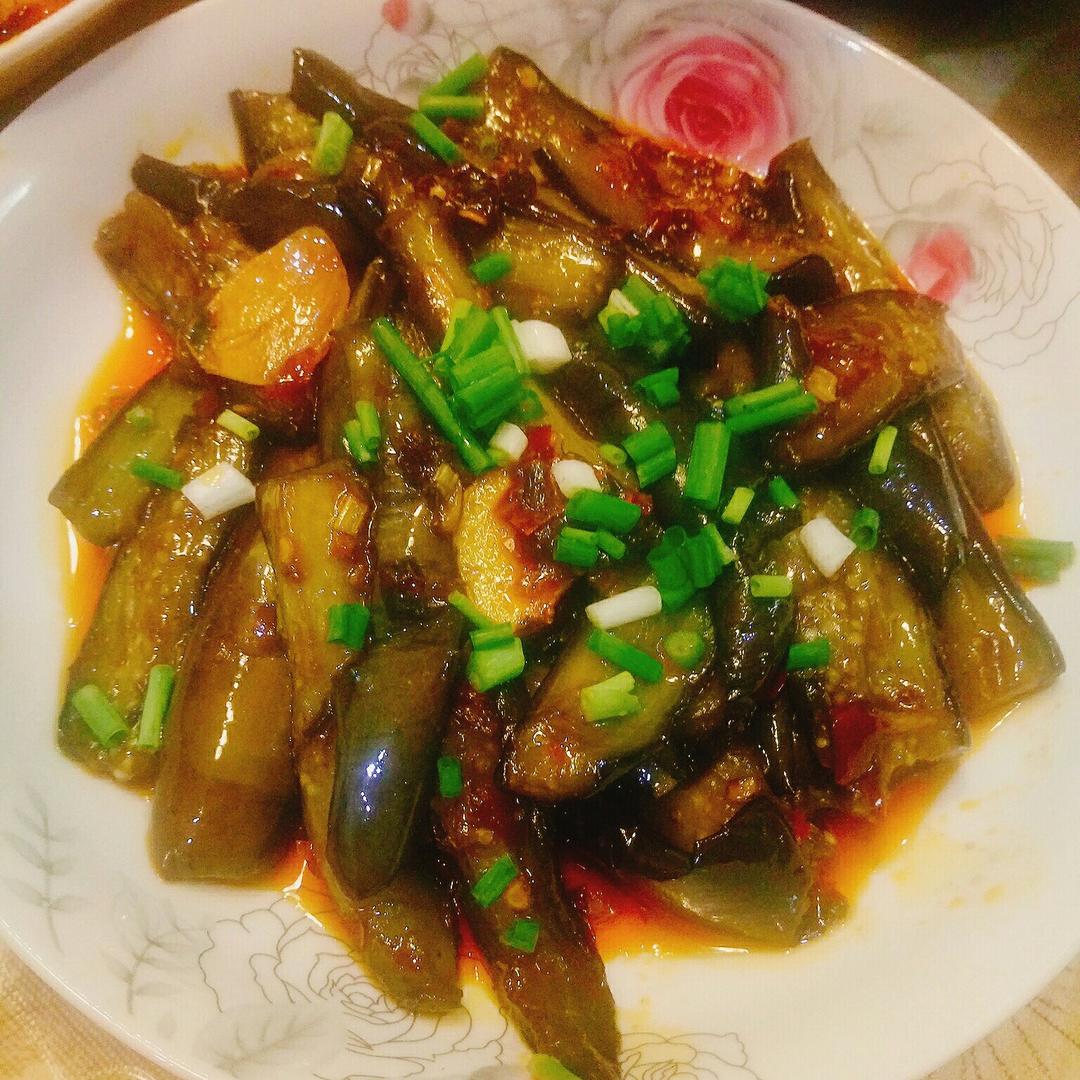 鱼香茄子(少油版)