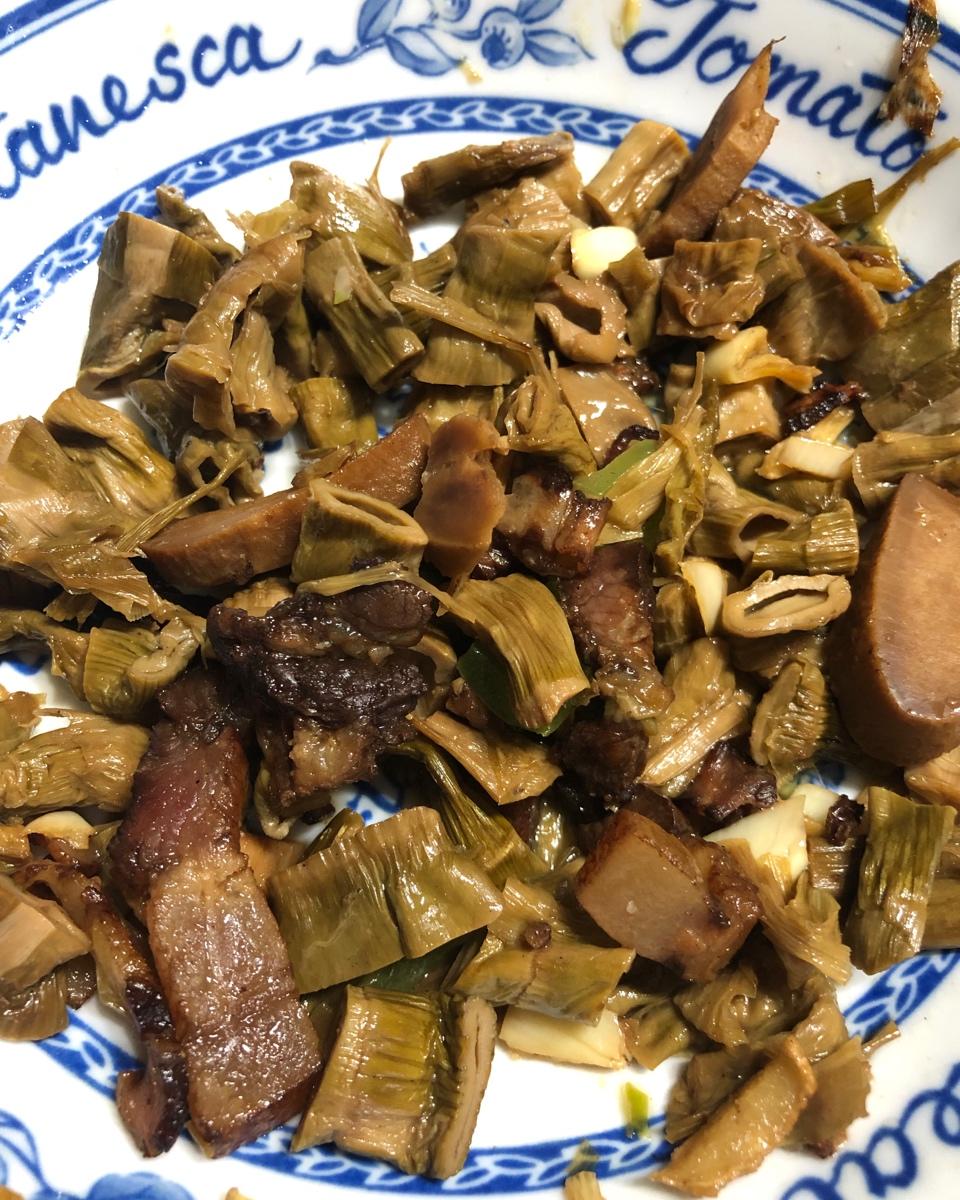 腊肉烧笋干