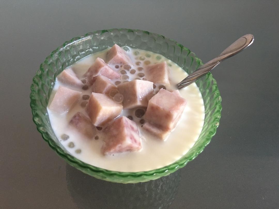 芋头椰汁西米露